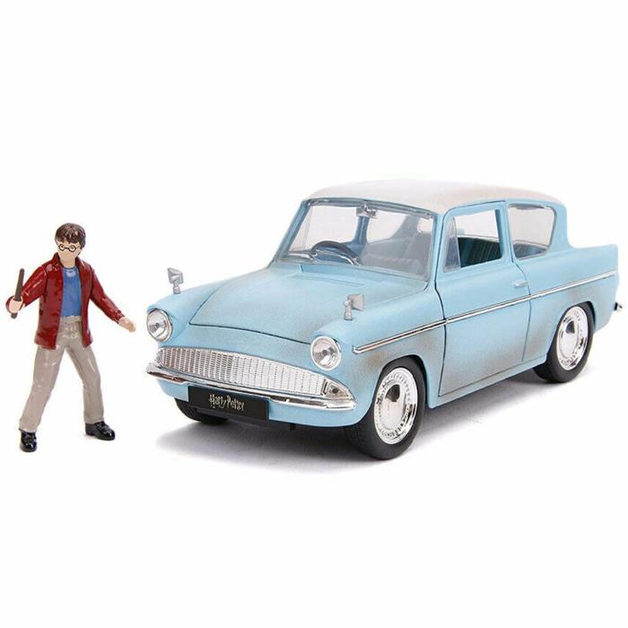 1:24 Harry Potter & 1959 Ford Anglia Model Araba