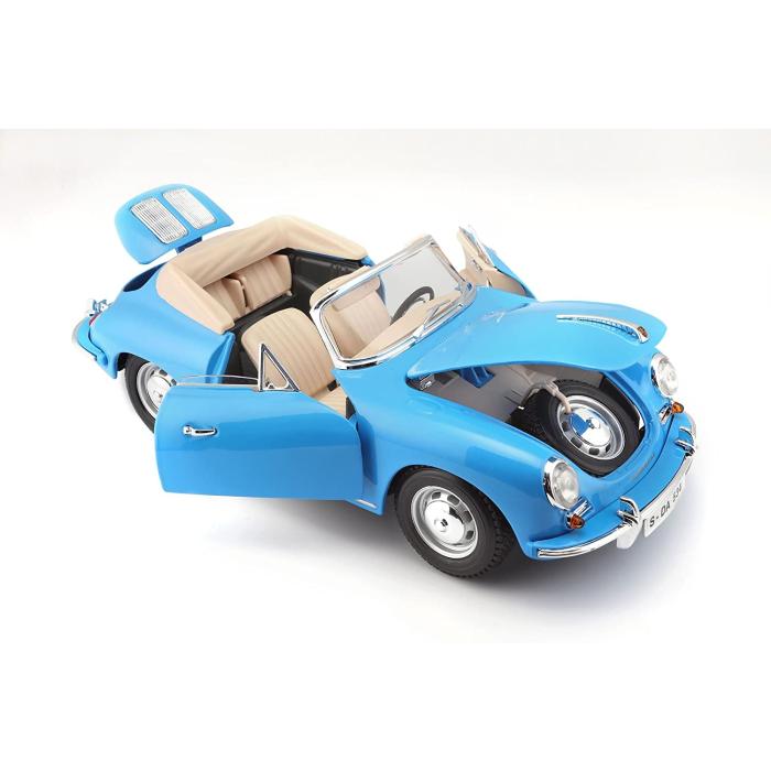 Bburago 1:18 Porsche 356B Cabriolet 1961 Model Araba