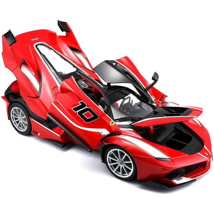 Bburago 1:18 Ferrari FXX K Race & Play Model Araba