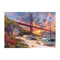 KS 500 Parça Sunset at Golden Gate Puzzle