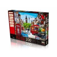 KS London in Red 200 Parça Puzzle