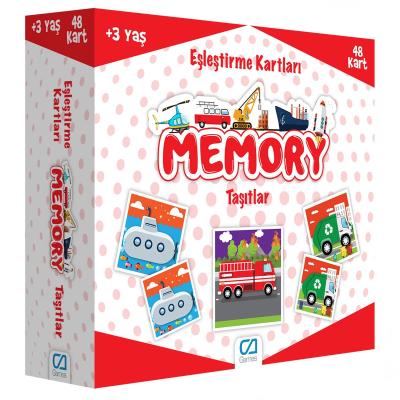 Memory Eşleştirme Kartları Taşıtlar