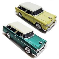 Motormax 1:24 1955 Chevy Bel Air Nomad Model Araba