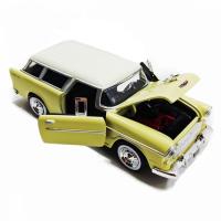 Motormax 1:24 1955 Chevy Bel Air Nomad Model Araba