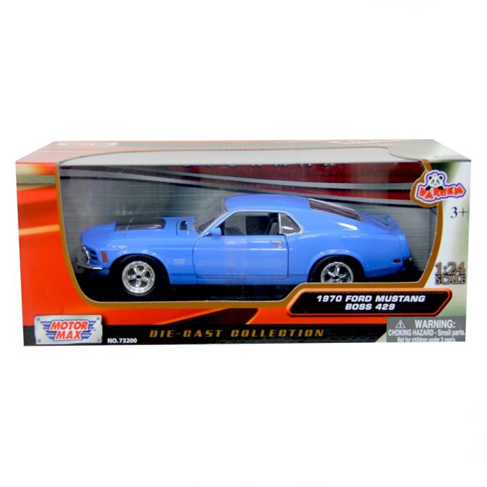 Motormax 1:24 Ford Mustang Boss 429 1970 Model Araba